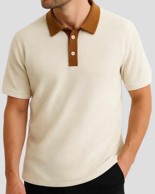 Polo Hombre Ref: Text Basic